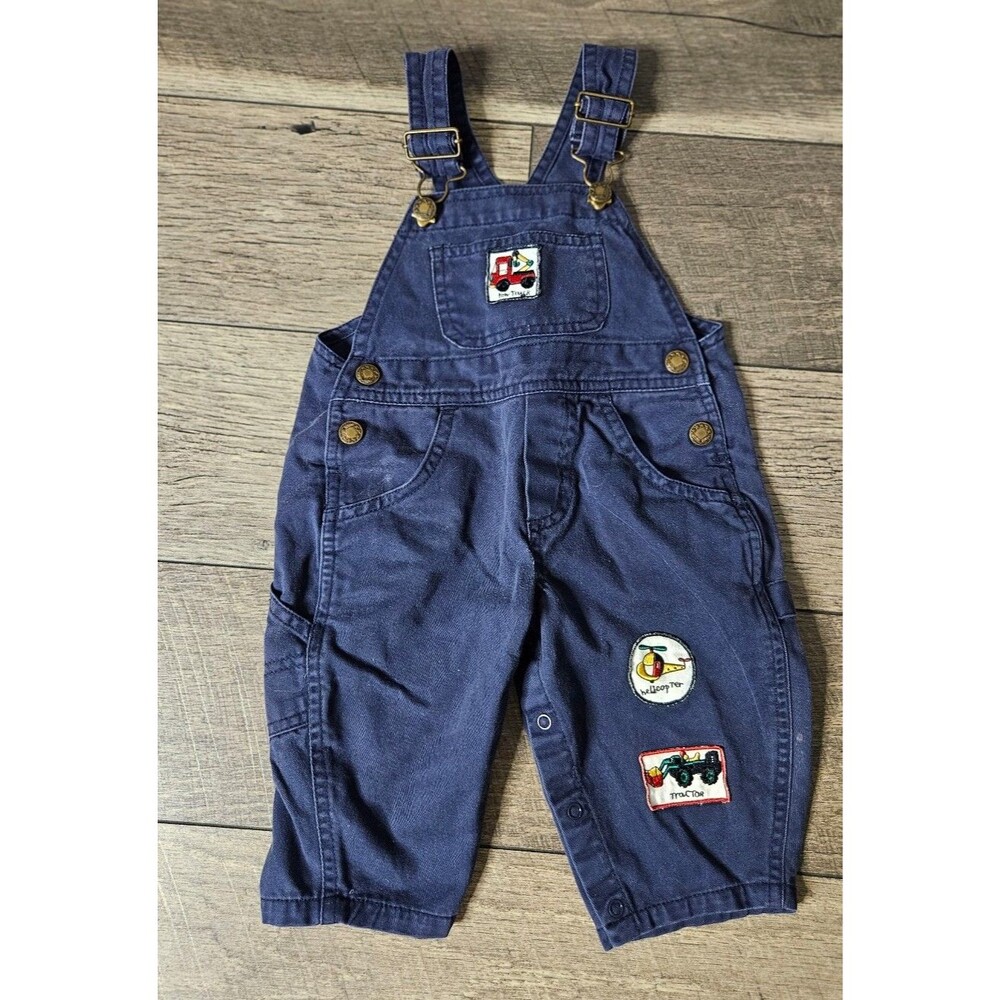 Miniwear Vintage Kids Overalls 6-9 months